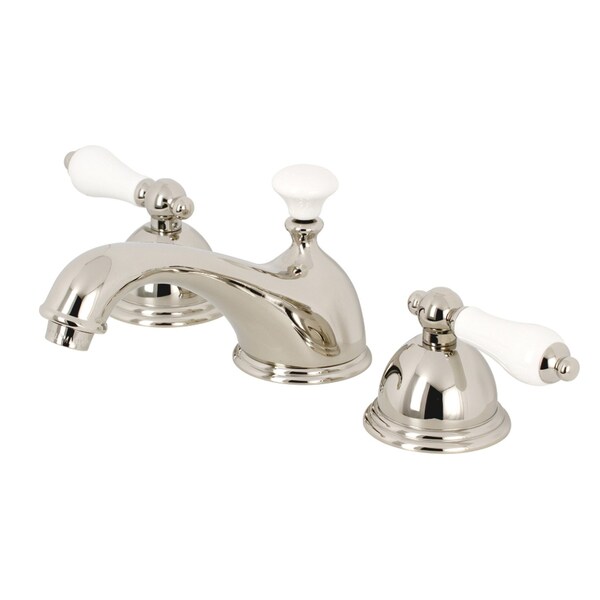 KS3966PL 8" Widespread Bathroom Faucet, Polished Nickel